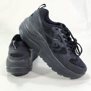 Gravity Defyer Gdefy Comfort Fit Men 8.5 Walking Shoes Black TB9025MBB-M